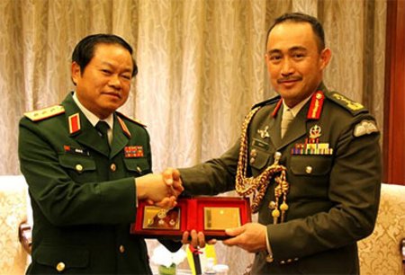 ຫວຽດນາມປາດຖະໜາຢາກເພີ່ມທະວີການຮ່ວມມືປ້ອງກັນຄວາມສະຫງົບກັບບັນດາປະເທດອາຊຽນ